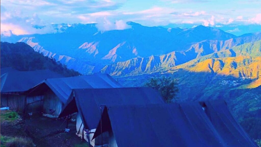 camping in dhanaulti